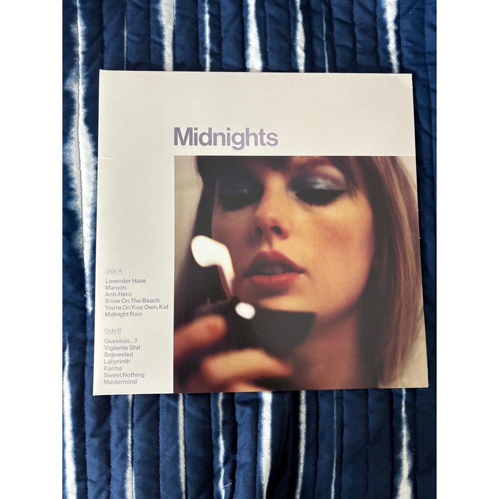Taylor Swift purple midnights vinyl
